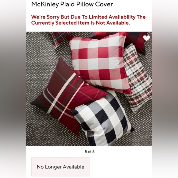 Pottery Barn Other - Pottery barn McKinley tartan Plaid Pillow Covers (2) Like new 24x24 SOLD OUT